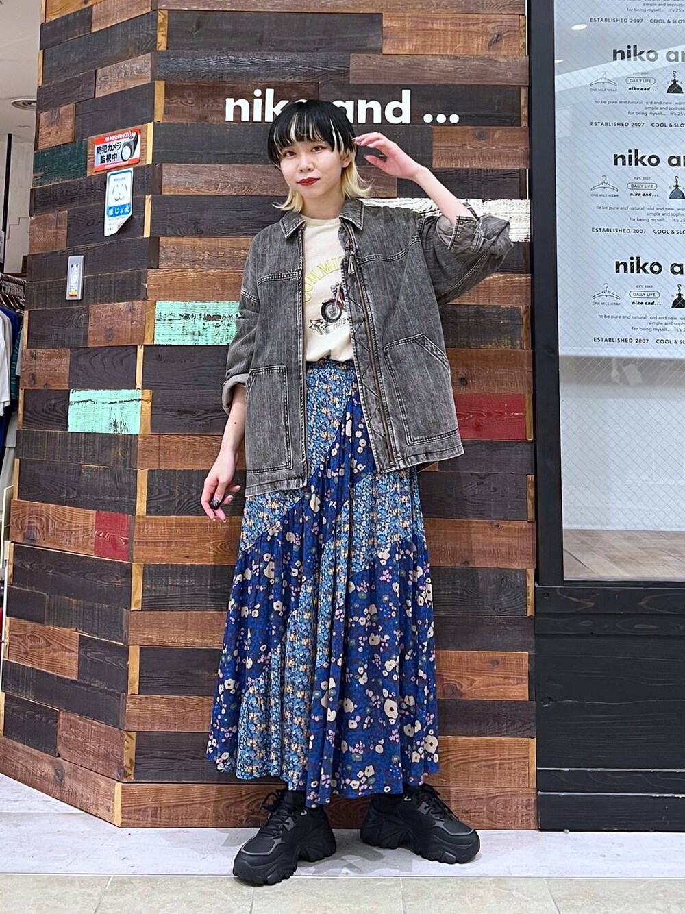 NKJ 2024AW】WORK DENIM BLOUSONを使った人気ファッション