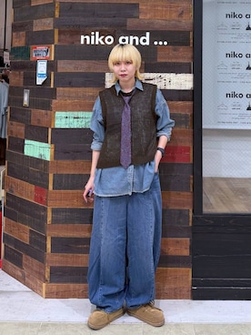 ちーちさん（レディース・165cm）の夏コーディネート