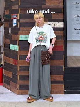 ちーちさん（レディース・165cm）の夏コーディネート