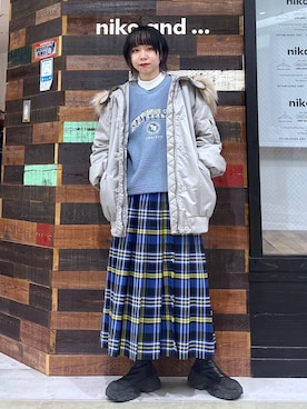 ちーちさん（レディース・165cm）の冬コーディネート