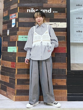 「アイテム（その他トップス）」を使った、ちーちさん（レディース・165cm・20代）の春コーディネート