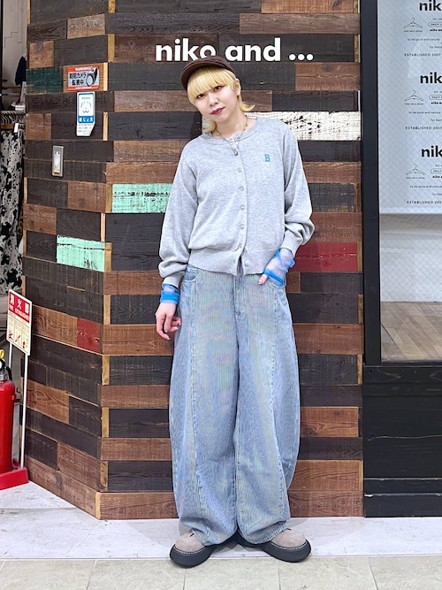 専用２点 未使用 bedsidedrama カーディガン ボレロ パール釦ぽこぽこニットCD（カーディガン/ボレロ）｜axes femme
