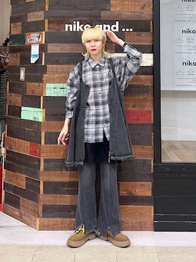 「アイテム（その他シューズ）」を使った、ちーちさん（レディース・165cm）の夏コーディネート