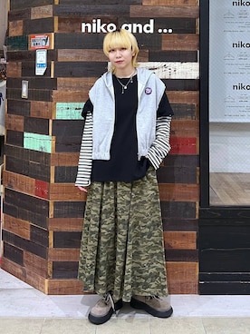 ちーちさん（レディース・165cm）の春コーディネート