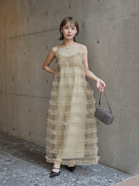 nianaさん（骨格ナチュラル・レディース・158cm）の秋コーディネート