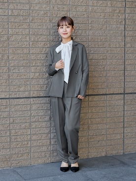 nianaさん（レディース・158cm）の冬コーディネート