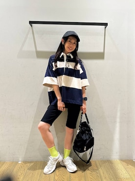 「MILLER（ミラー）のアイテム」を使った、しいぽ。さん（レディース・150cm）の夏コーディネート
