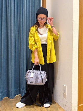 「アイテム（ハンドバッグ）」を使った、しいぽ。さん（レディース・150cm・30代）の夏コーディネート