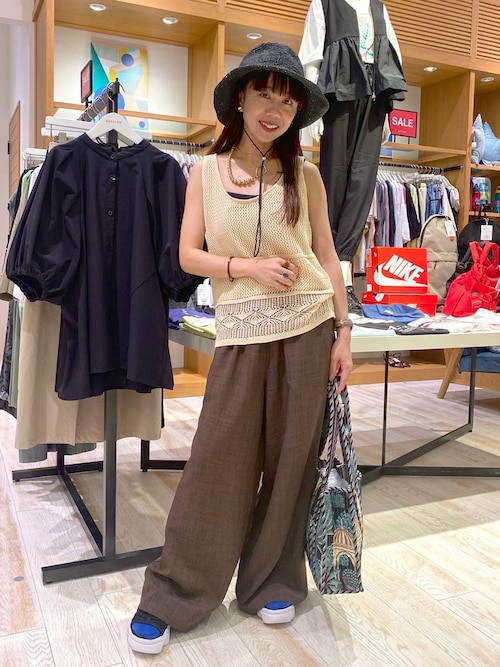 セール】【bijorie】カップ付きリブスクエアキャミ／NEW BASIC