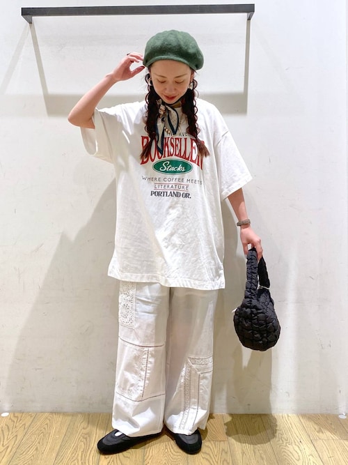 ヴィンテージ レースパンツ パッチワーク DOUBLE STANDARD CLOTHING パンツ パッチワークレースパンツ