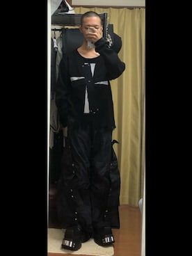 「アイテム（トップス）」を使った、chinari_fashionさん（メンズ・166cm）の秋コーディネート