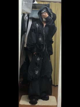 「GRANCY（グランシー）のアイテム（帽子）」を使った、chinari_fashionさん（メンズ・166cm）の冬コーディネート