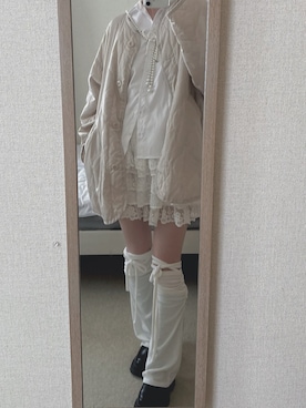 「アイテム（チャーム）」を使った、fuyun0_0@透明感と強さ⚡️🫧さん（レディース・165cm）の夏コーディネート