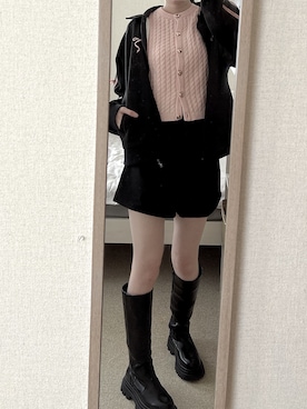 「アイテム（セットアップ）」を使った、fuyun0_0@透明感と強さ⚡️🫧さん（レディース・165cm）の夏コーディネート