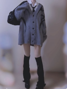 fuyun__ @透明感と強ささん（レディース・165cm）の秋コーディネート