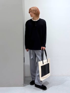 「LAKOLE（ラコレ）のアイテム（Tシャツ/カットソー）」を使った、Jiro_さん（メンズ・176cm）の夏コーディネート