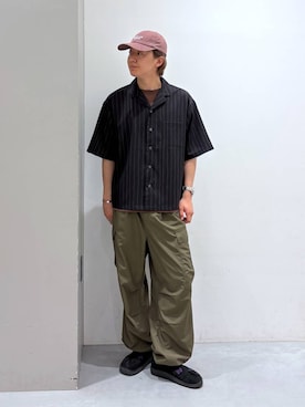 「LAKOLE（ラコレ）のアイテム」を使った、Jiro_さん（メンズ・176cm）の春コーディネート