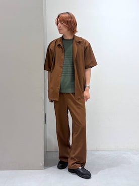 「LAKOLE（ラコレ）のアイテム」を使った、Jiro_さん（メンズ・176cm）の春コーディネート