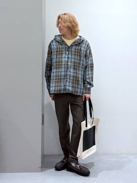 「LAKOLE（ラコレ）のアイテム」を使った、Jiro_さん（メンズ・176cm）の秋コーディネート
