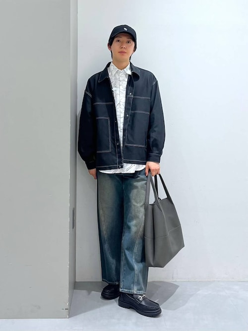 [お値下げ可能]むむページ LAKOLE シャツ スエード柄シャツ/291286 メンズ レディース