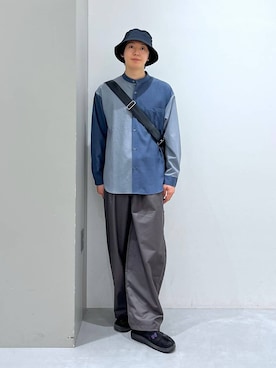 「アイテム（帽子）」を使った、Jiro_さん（メンズ・176cm・20代）の冬コーディネート