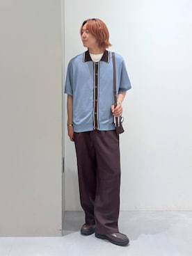 「LAKOLE（ラコレ）のアイテム」を使った、Jiro_さん（メンズ・176cm）の春コーディネート