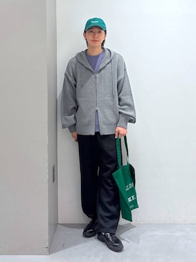 「アイテム（キャップ）」を使った、Jiro_さん（メンズ・176cm・20代）の秋コーディネート