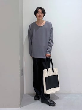 「アイテム（トートバッグ）」を使った、Jiro_さん（メンズ・176cm・20代）の夏コーディネート