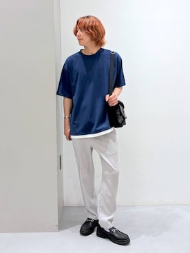 「LAKOLE（ラコレ）のアイテム」を使った、Jiro_さん（メンズ・176cm）の春コーディネート