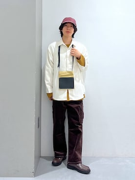 「アイテム（帽子）」を使った、Jiro_さん（メンズ・176cm・20代）の冬コーディネート