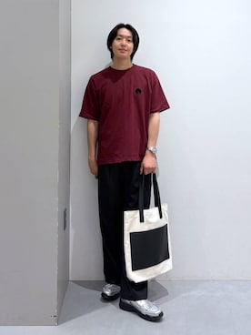「アイテム（トートバッグ）」を使った、Jiro_さん（メンズ・176cm・20代）の夏コーディネート