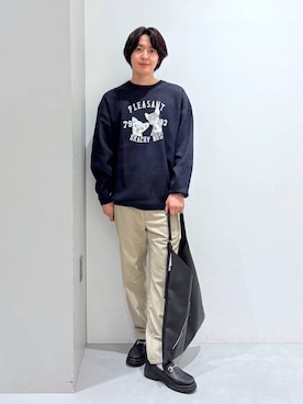 「LAKOLE（ラコレ）のアイテム」を使った、Jiro_さん（メンズ・176cm）の秋コーディネート