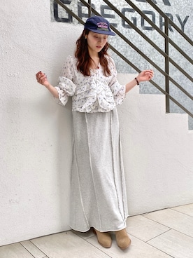 「w closet（ダブルクローゼット）のアイテム」を使った、Takano Amiさん（レディース・158cm）の春コーディネート