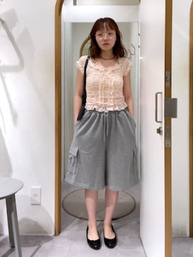 Takano Amiさん（レディース・158cm）の夏コーディネート