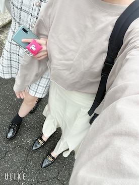 「FUN（ファン）のアイテム（ワンピース/ドレス）」を使った、mammさん（レディース・159cm）の秋コーディネート