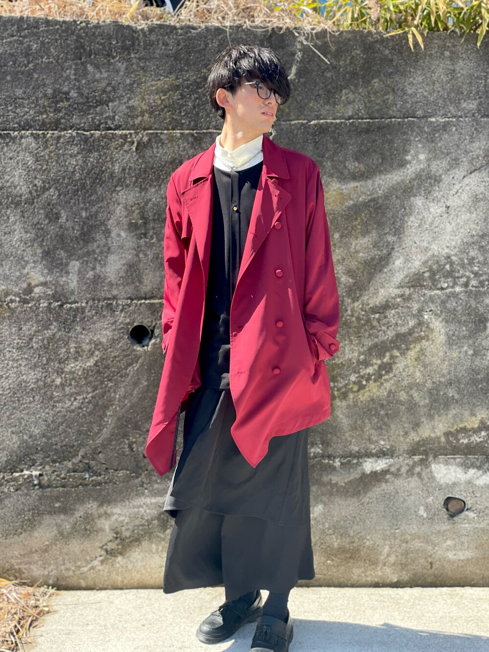 Nakaken【相互】 ｜NO ID.のトレンチコートを使ったコーディネート - WEAR
