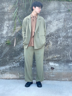 「ピスタチオ」｜Nakaken【相互】 さん（メンズ・175cm）の秋コーディネート