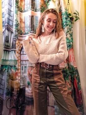 「rag & bone（ラグアンドボーン）のアイテム（トップス）」を使った、Francesさん（レディース・157cm）の冬コーディネート