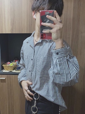 「ADRER（アドラー）の【ADRER】The ring（リング）」を使った、けいとさん（メンズ・170cm）の秋コーディネート