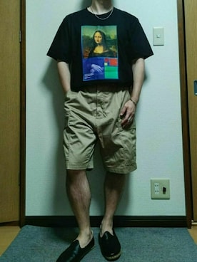 「Genri（ゲンリ）のアイテム」を使った、tpさん（メンズ・162cm）の夏コーディネート