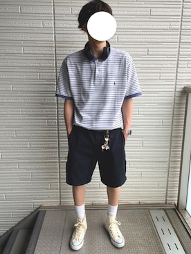 「アイテム（レッグウェア）」を使った、千冬さん（メンズ・170cm・10代）の夏コーディネート