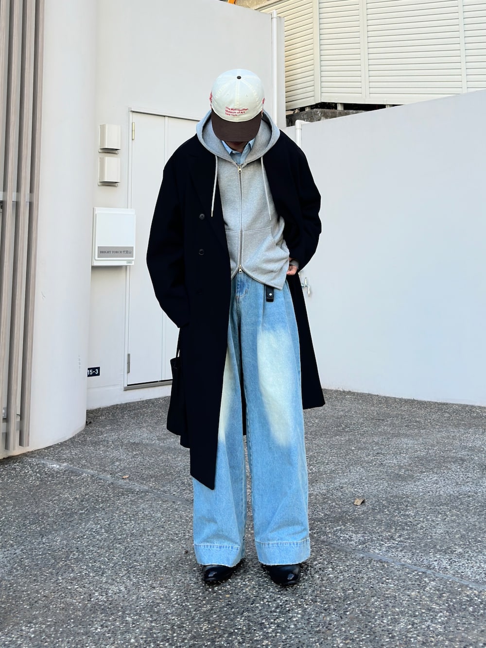 DENHAM チェスターコート