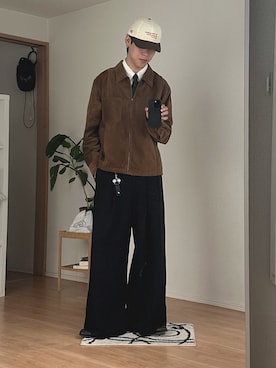 「アイテム（テーラードジャケット）」を使った、Yo_ta  さん（メンズ・178cm）の秋コーディネート