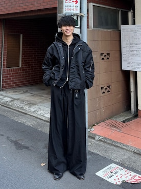 「LAPIIS（ラピス）のアイテム」を使った、Yo_ta  さん（メンズ・178cm）の冬コーディネート