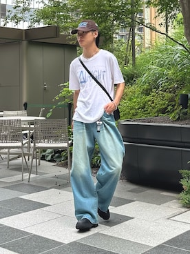 「アイテム（ブーツ）」を使った、Yo_ta  さん（メンズ・178cm）の夏コーディネート