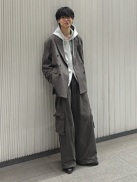 「アイテム（テーラードジャケット）」を使った、Yo_ta  さん（メンズ・178cm）の秋コーディネート