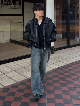 「MSG（エムエスジー）のアイテム（ジャケット/アウター）」を使った、Yo_ta  さん（メンズ・178cm）の冬コーディネート