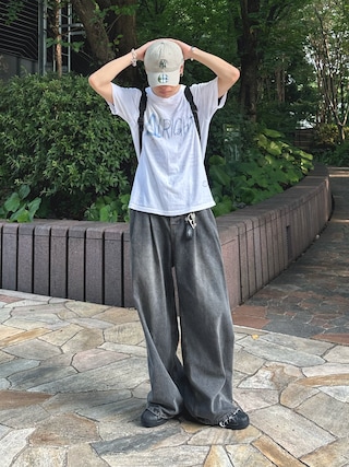 「NEW ERA(ニューエラ)のニューエラ キャップ 9TWENTY MLB(キャップ)」を使った、Yo_ta さん(メンズ・178cm)の夏コーディネート