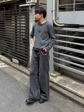 「ANDER HUNK（アンダーハンク）のアイテム」を使った、Yo_ta  さん（メンズ・178cm）の春コーディネート