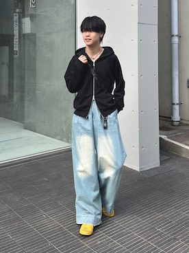 「アイテム（パーカー）」を使った、Yo_ta  さん（メンズ・178cm）の秋コーディネート